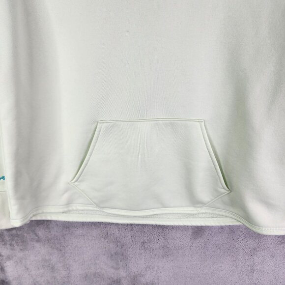 Womens Green Under Armour ColdGear Loose Fit Hoodie Sweatshirt Storm 1 Size M - Picture 3 of 13